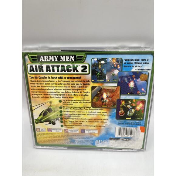 Army Men Air Attack 2 - Playstation 1 - PS1 Game Complete - Tested - Picture 6 of 6